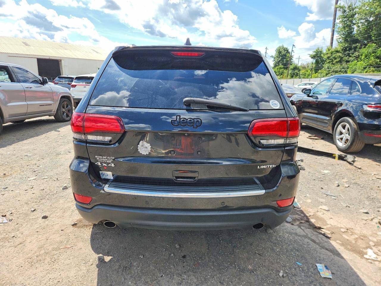 2014 Jeep Grand Cherokee Limited Black vin: 1C4RJFBG3EC238125