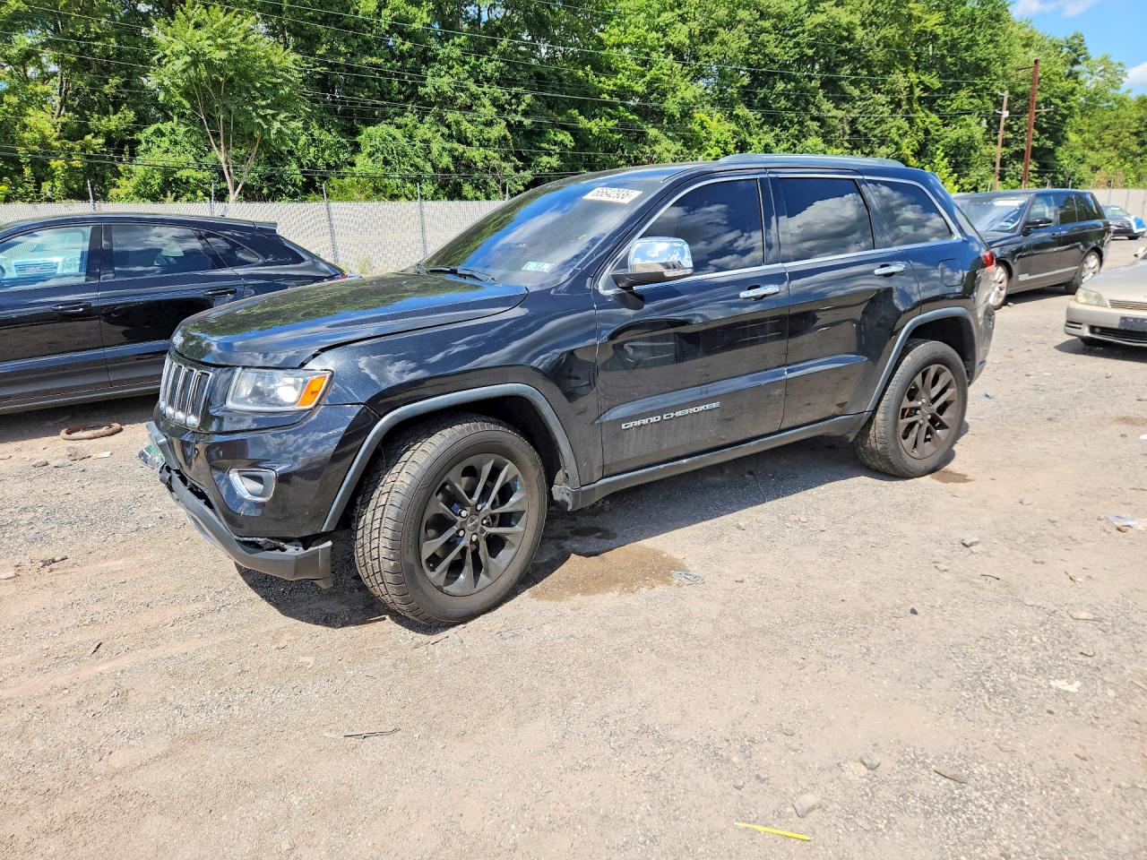2014 Jeep Grand Cherokee Limited Black vin: 1C4RJFBG3EC238125