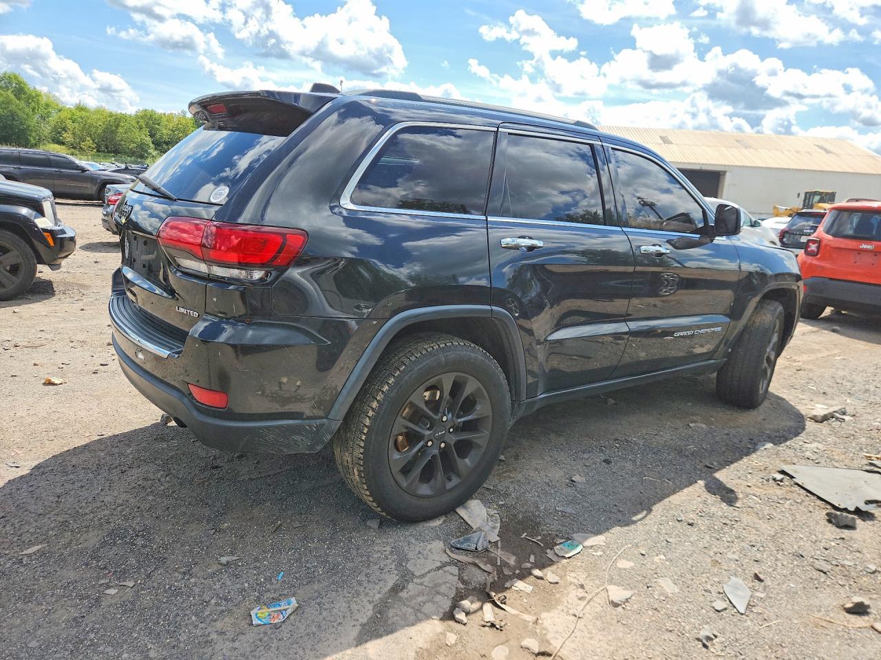 2014 Jeep Grand Cherokee Limited Black vin: 1C4RJFBG3EC238125