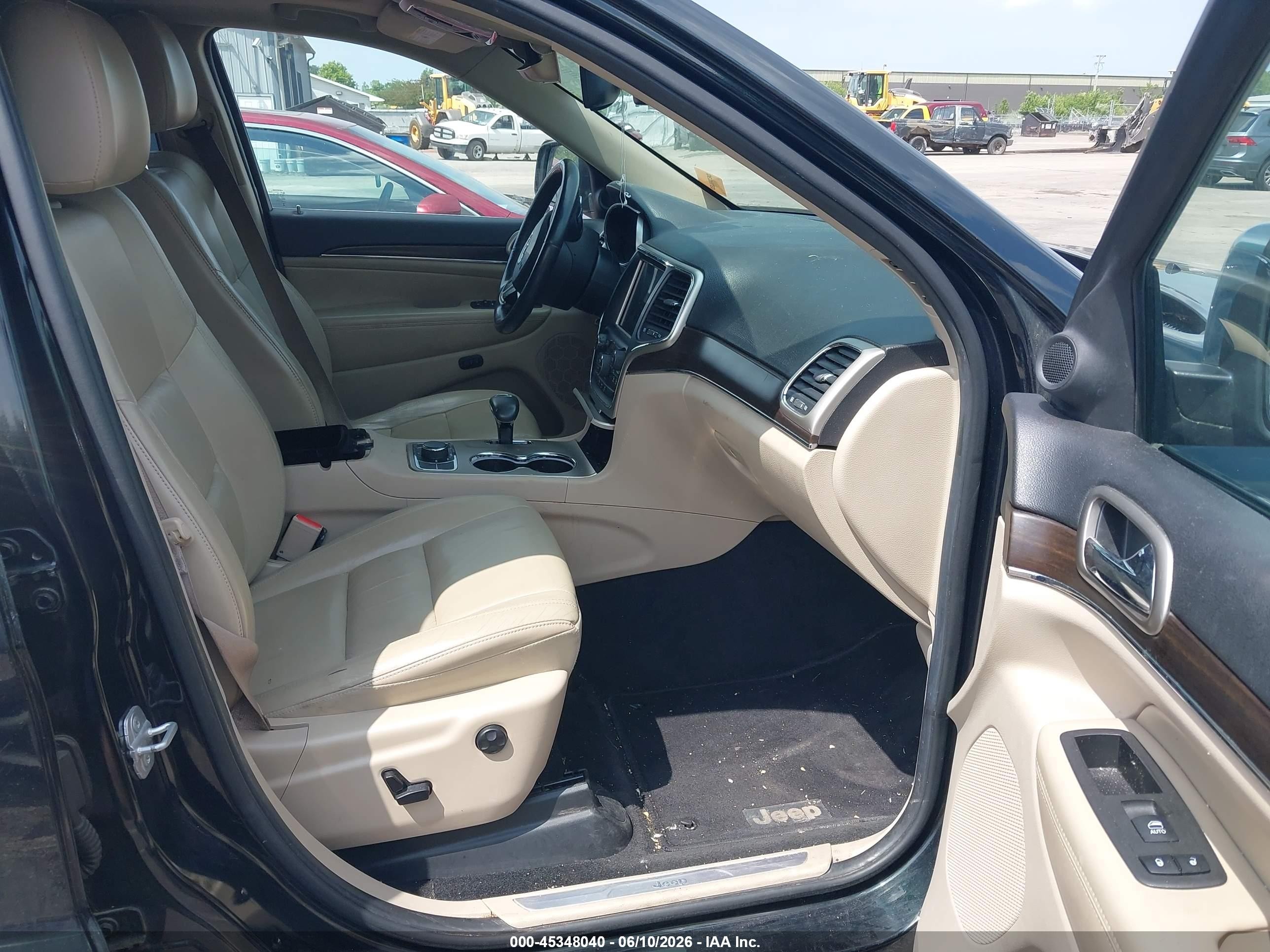 2014 Jeep Grand Cherokee Limited Black vin: 1C4RJFBG3EC254583