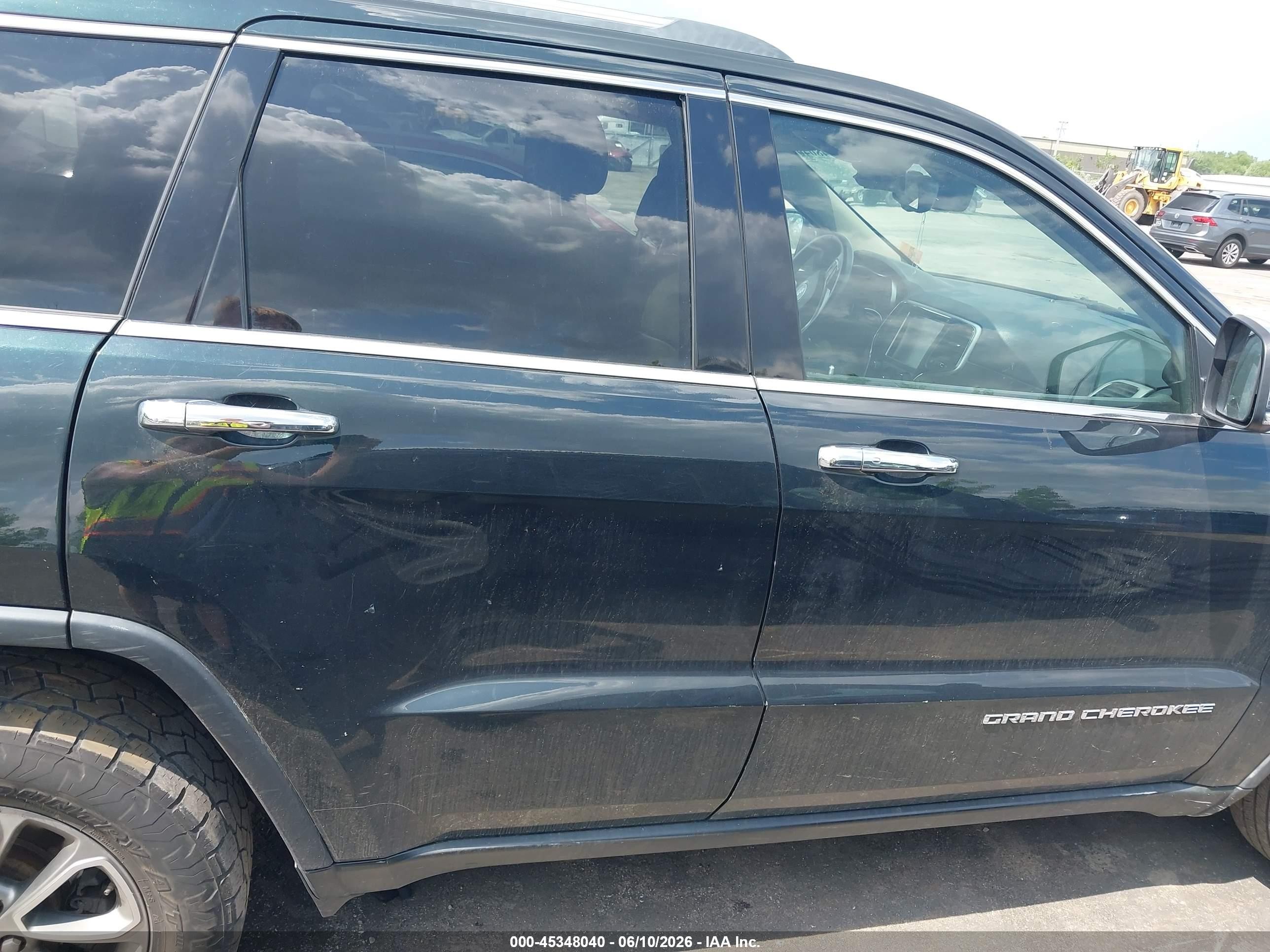 2014 Jeep Grand Cherokee Limited Black vin: 1C4RJFBG3EC254583