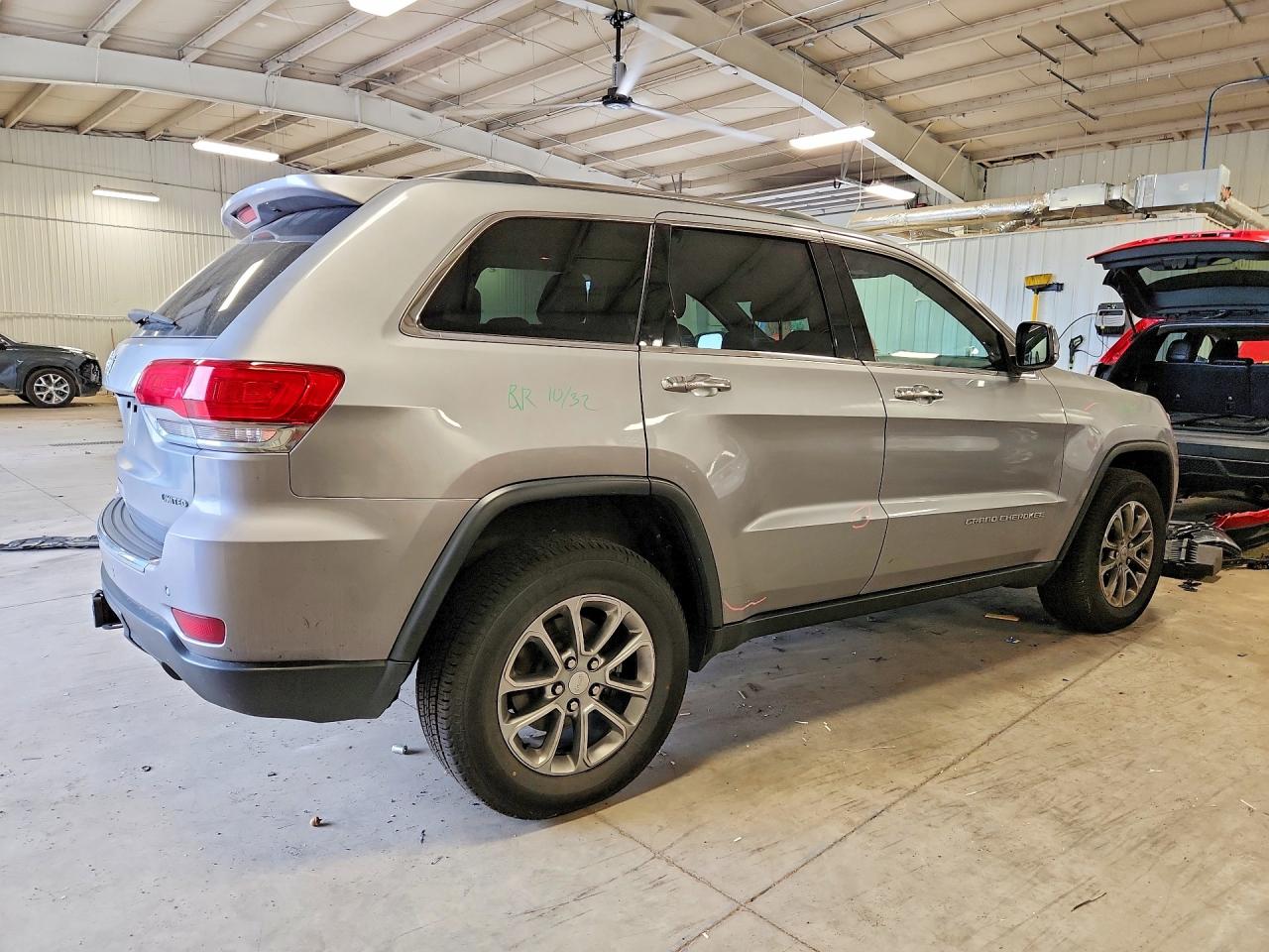2014 Jeep Grand Cherokee Limited Silver vin: 1C4RJFBG3EC258309