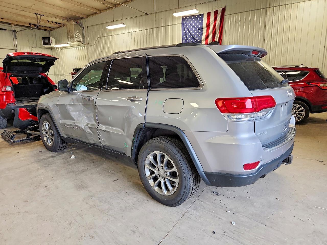 2014 Jeep Grand Cherokee Limited Silver vin: 1C4RJFBG3EC258309