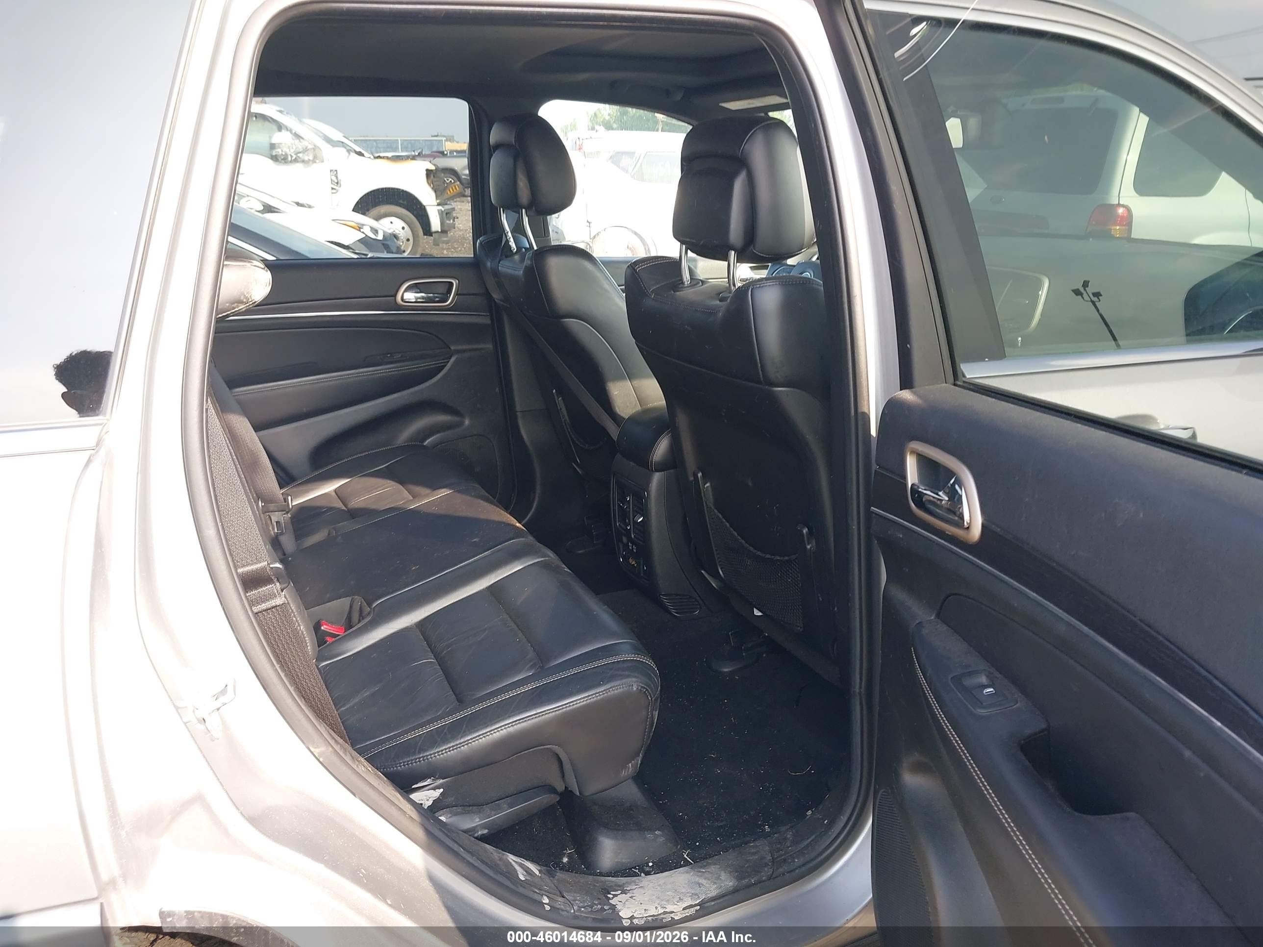 2014 Jeep Grand Cherokee Limited Silver vin: 1C4RJFBG3EC274977