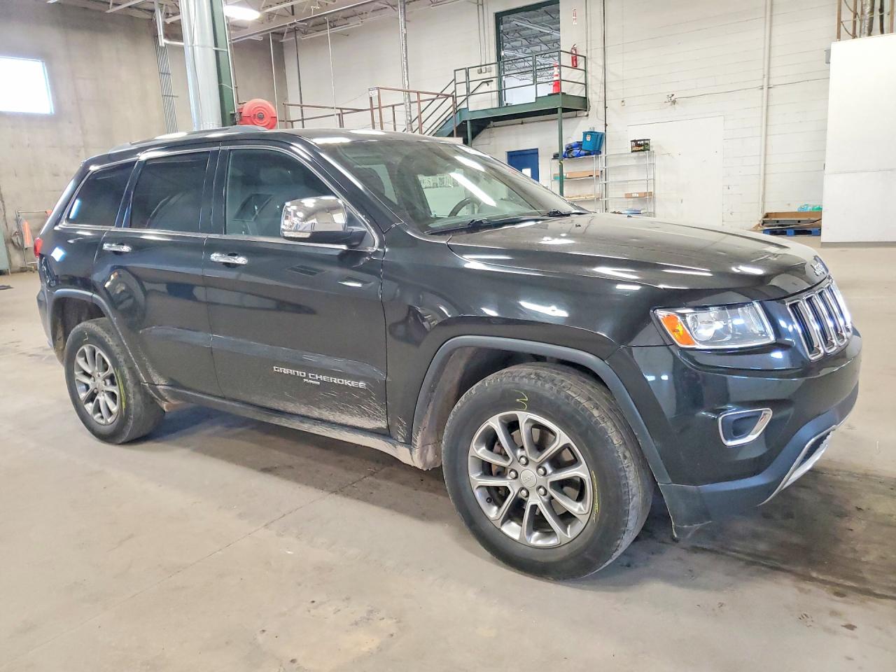 2014 Jeep Grand Cherokee Limited Black vin: 1C4RJFBG3EC288412