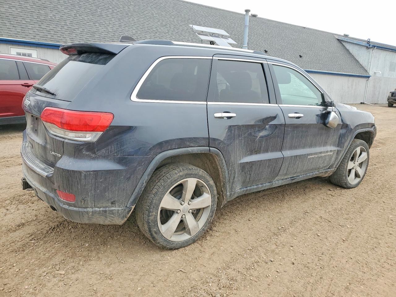 2014 Jeep Grand Cherokee Limited Серый vin: 1C4RJFBG3EC289124