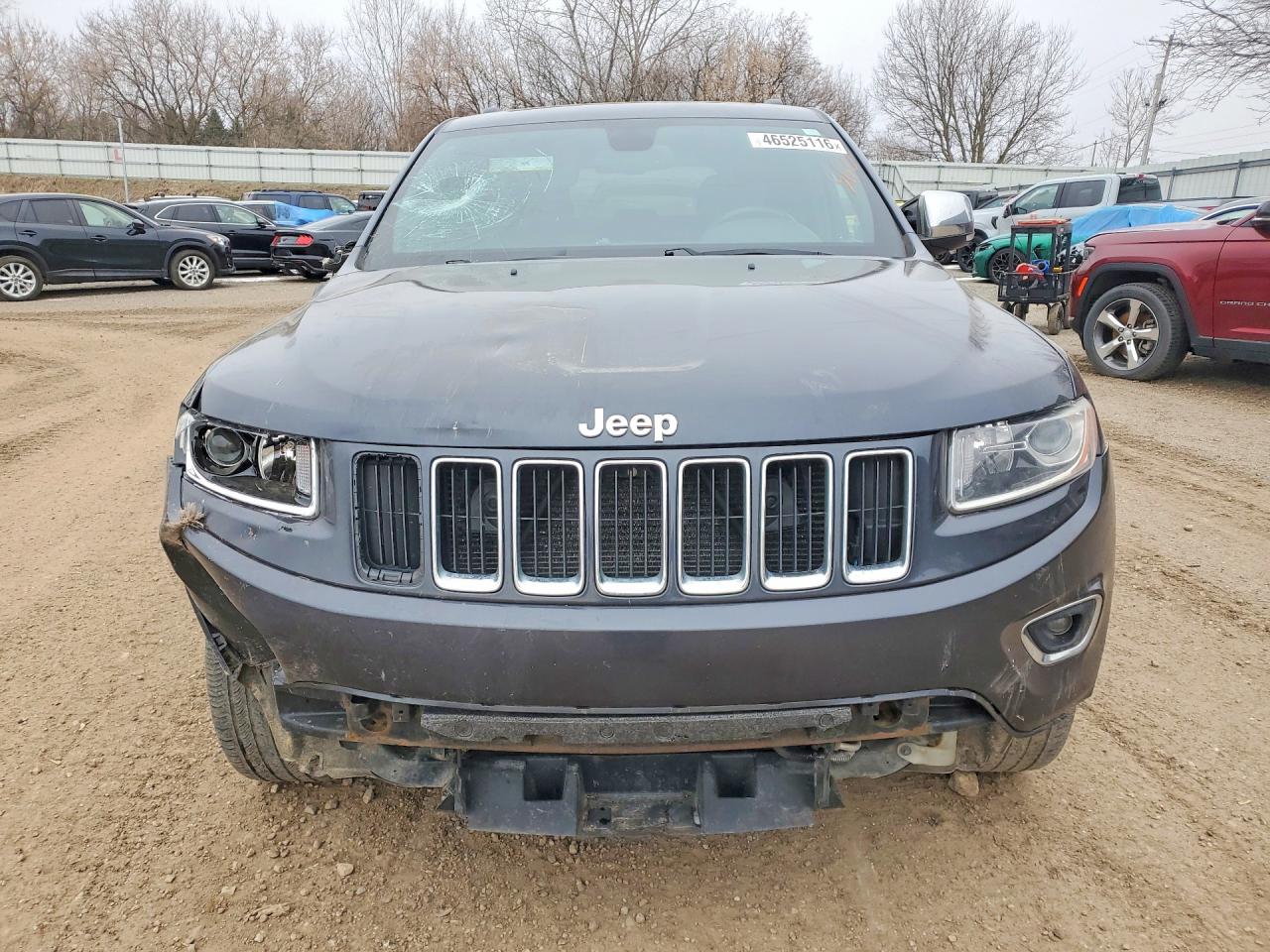 2014 Jeep Grand Cherokee Limited Серый vin: 1C4RJFBG3EC289124