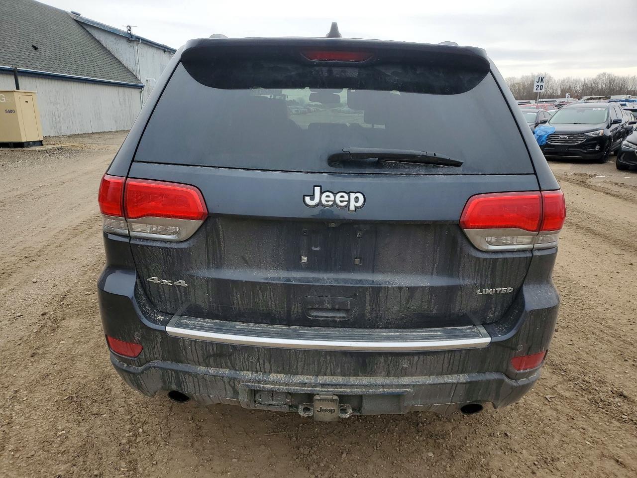 2014 Jeep Grand Cherokee Limited Серый vin: 1C4RJFBG3EC289124