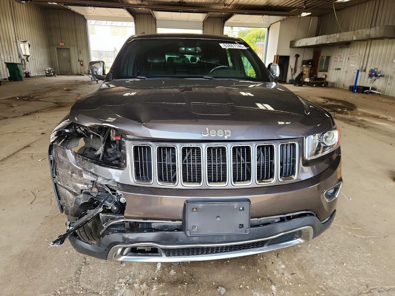 2014 Jeep Grand Cherokee Limited Gray vin: 1C4RJFBG3EC299331