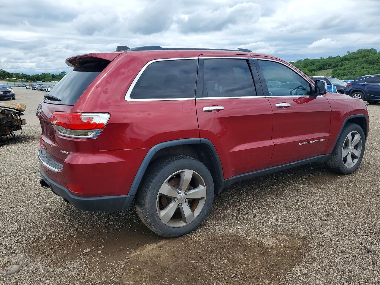 2014 Jeep Grand Cherokee Limited Red vin: 1C4RJFBG3EC319710