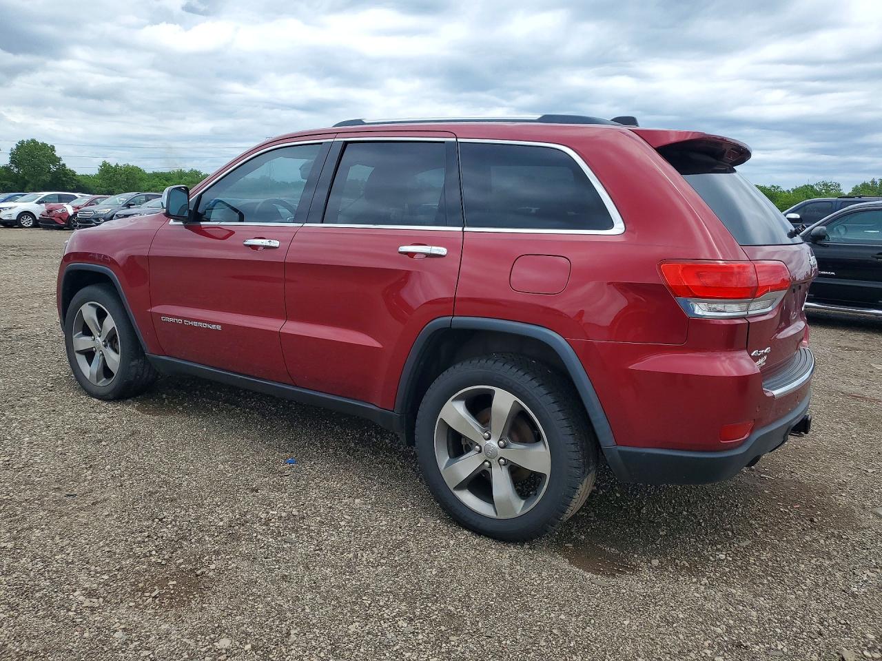 2014 Jeep Grand Cherokee Limited Red vin: 1C4RJFBG3EC319710