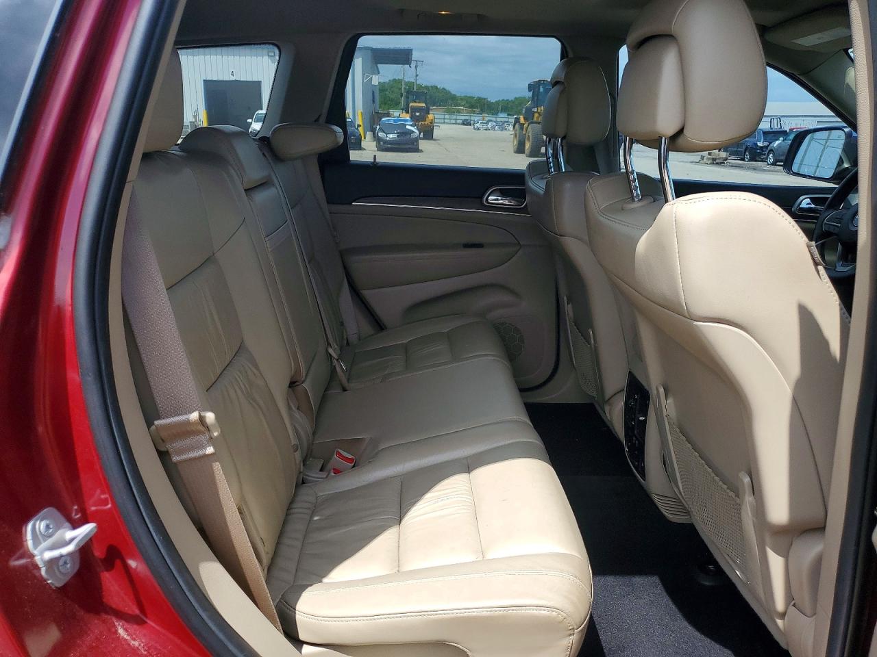 2014 Jeep Grand Cherokee Limited Red vin: 1C4RJFBG3EC319710