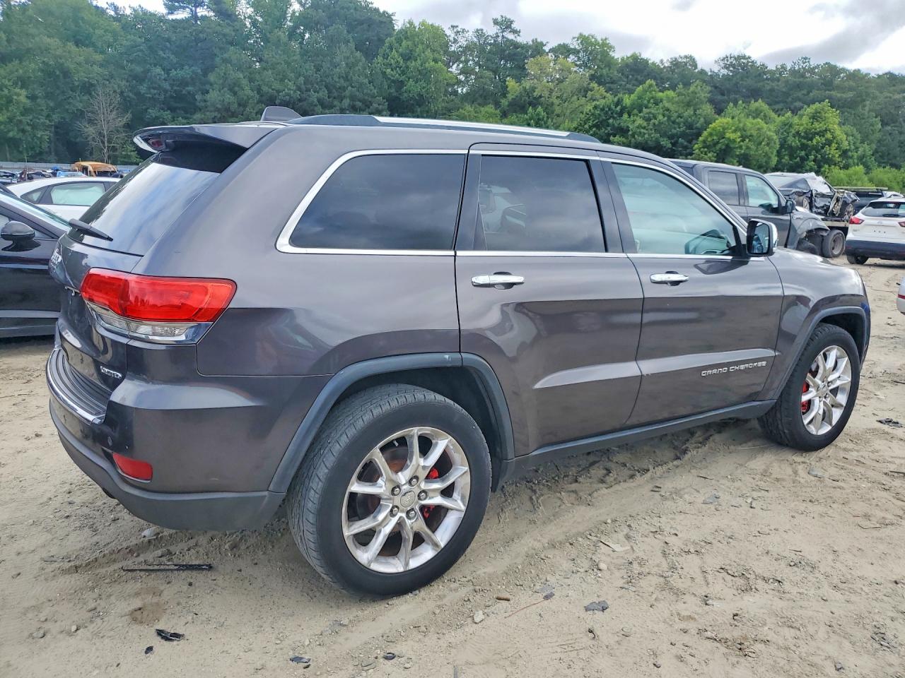 2014 Jeep Grand Cherokee Limited Gray vin: 1C4RJFBG3EC325314