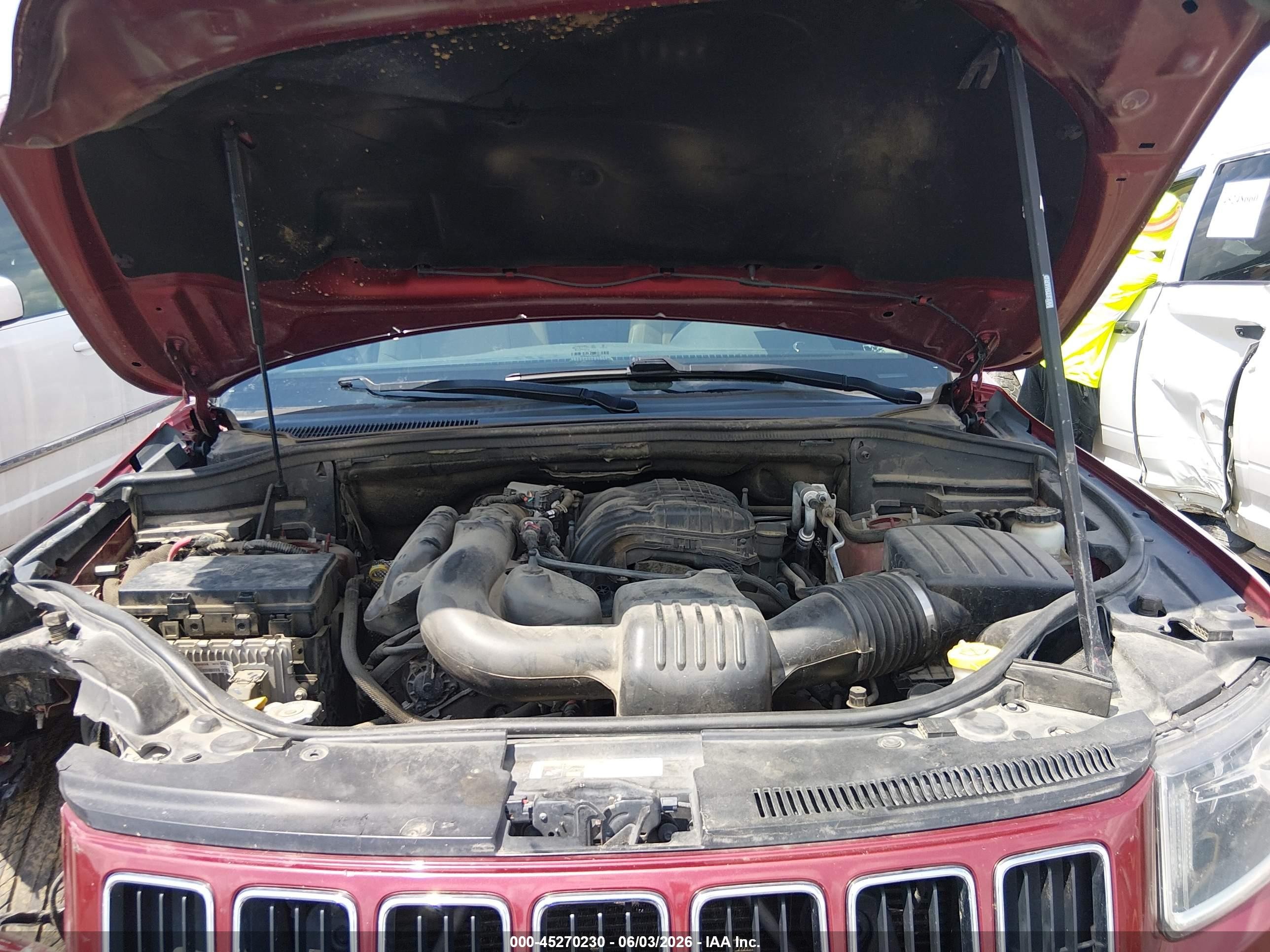 2014 Jeep Grand Cherokee Limited Red vin: 1C4RJFBG3EC326009