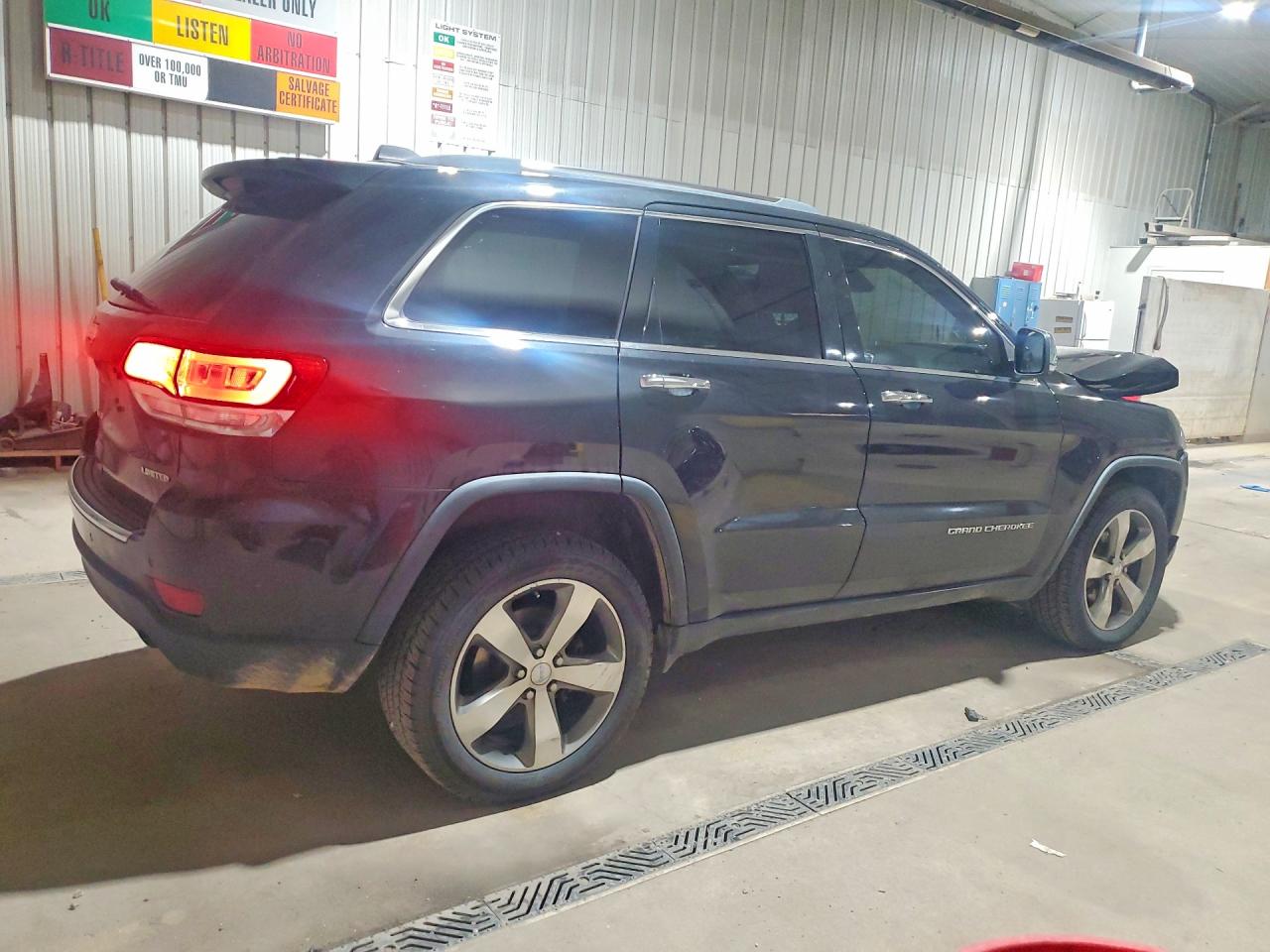 2014 Jeep Grand Cherokee Limited Black vin: 1C4RJFBG3EC339505
