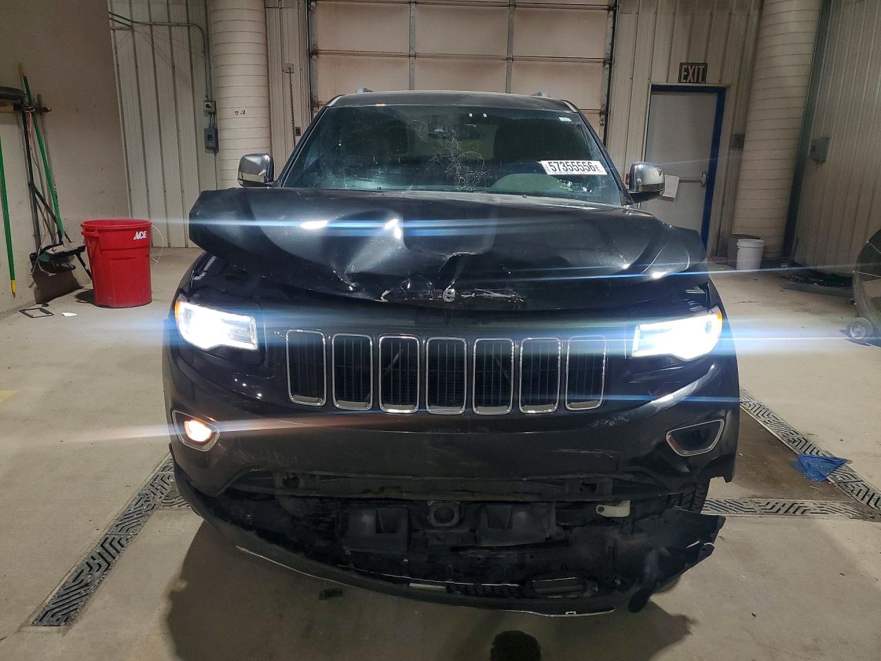 2014 Jeep Grand Cherokee Limited Black vin: 1C4RJFBG3EC339505