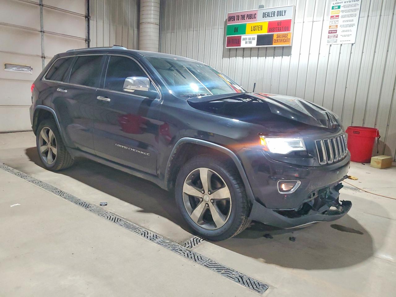 2014 Jeep Grand Cherokee Limited Black vin: 1C4RJFBG3EC339505