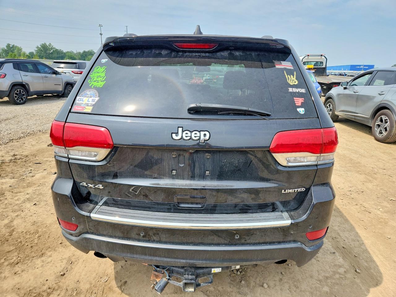 2014 Jeep Grand Cherokee Limited Black vin: 1C4RJFBG3EC356448