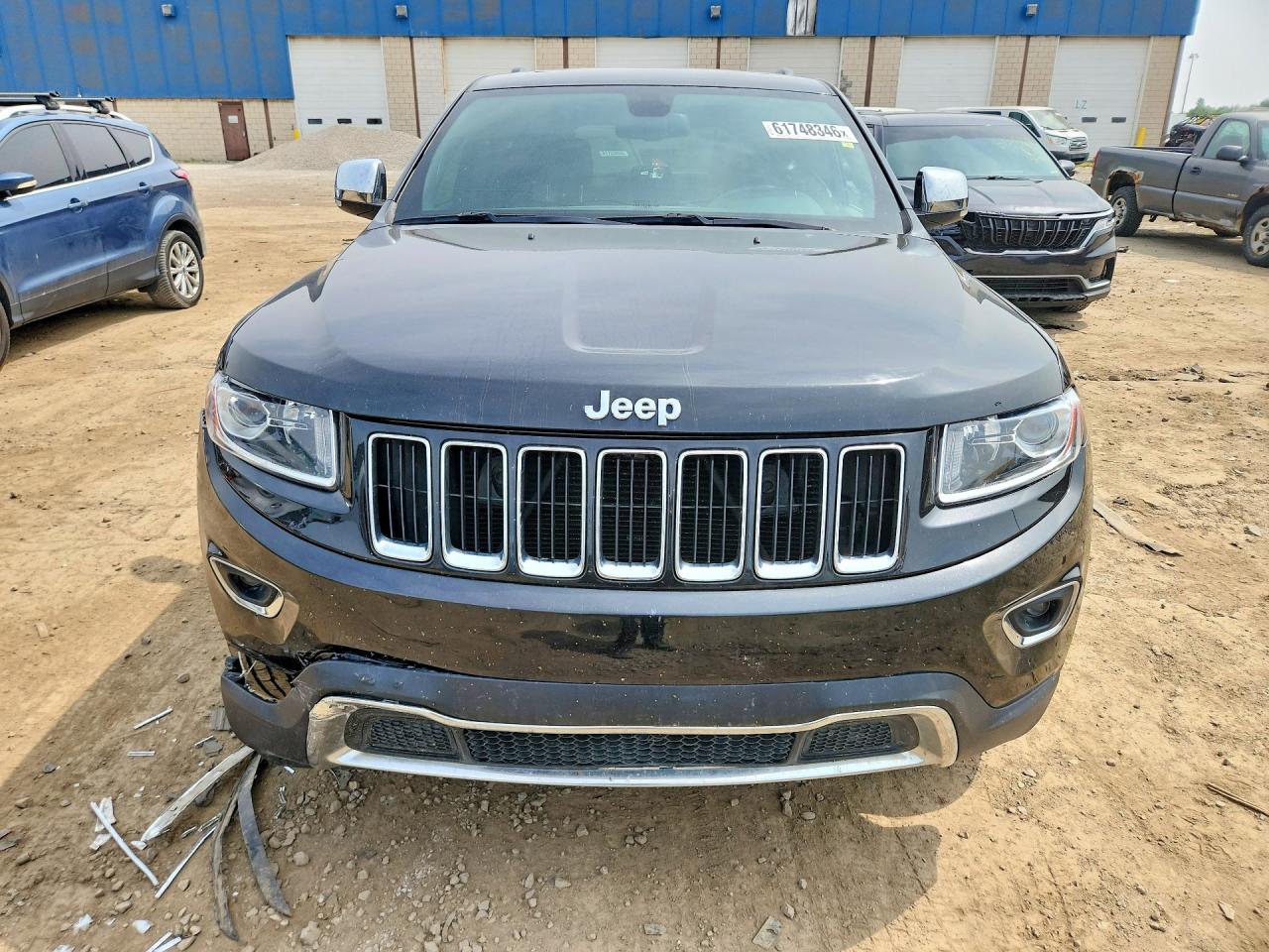 2014 Jeep Grand Cherokee Limited Black vin: 1C4RJFBG3EC356448
