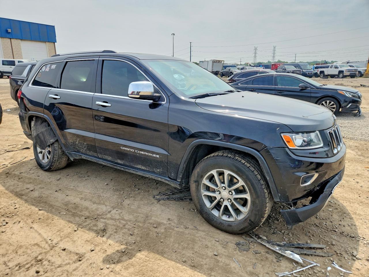 2014 Jeep Grand Cherokee Limited Black vin: 1C4RJFBG3EC356448