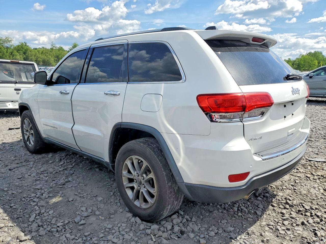 2014 Jeep Grand Cherokee Limited Белый vin: 1C4RJFBG3EC356871