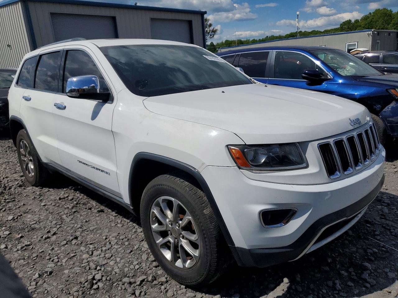 2014 Jeep Grand Cherokee Limited Белый vin: 1C4RJFBG3EC356871