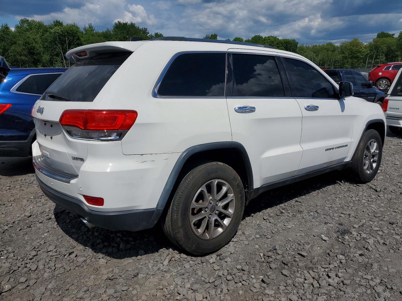 2014 Jeep Grand Cherokee Limited Белый vin: 1C4RJFBG3EC356871