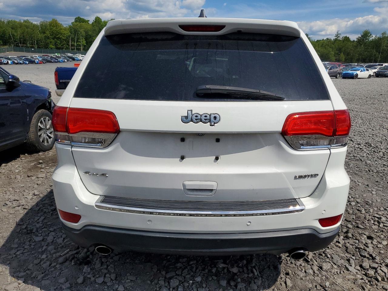 2014 Jeep Grand Cherokee Limited Белый vin: 1C4RJFBG3EC356871