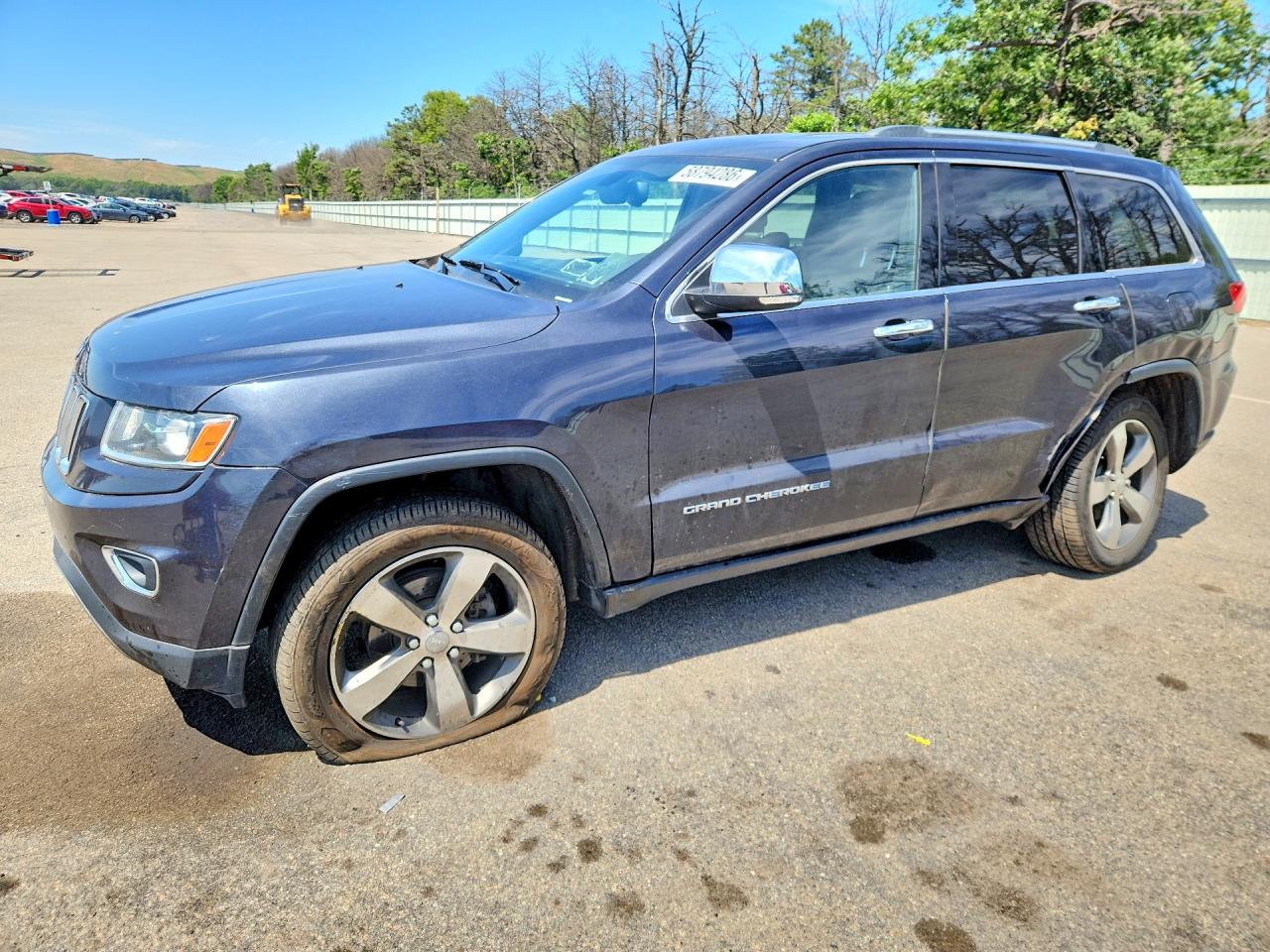 2014 Jeep Grand Cherokee Limited Charcoal vin: 1C4RJFBG3EC363593