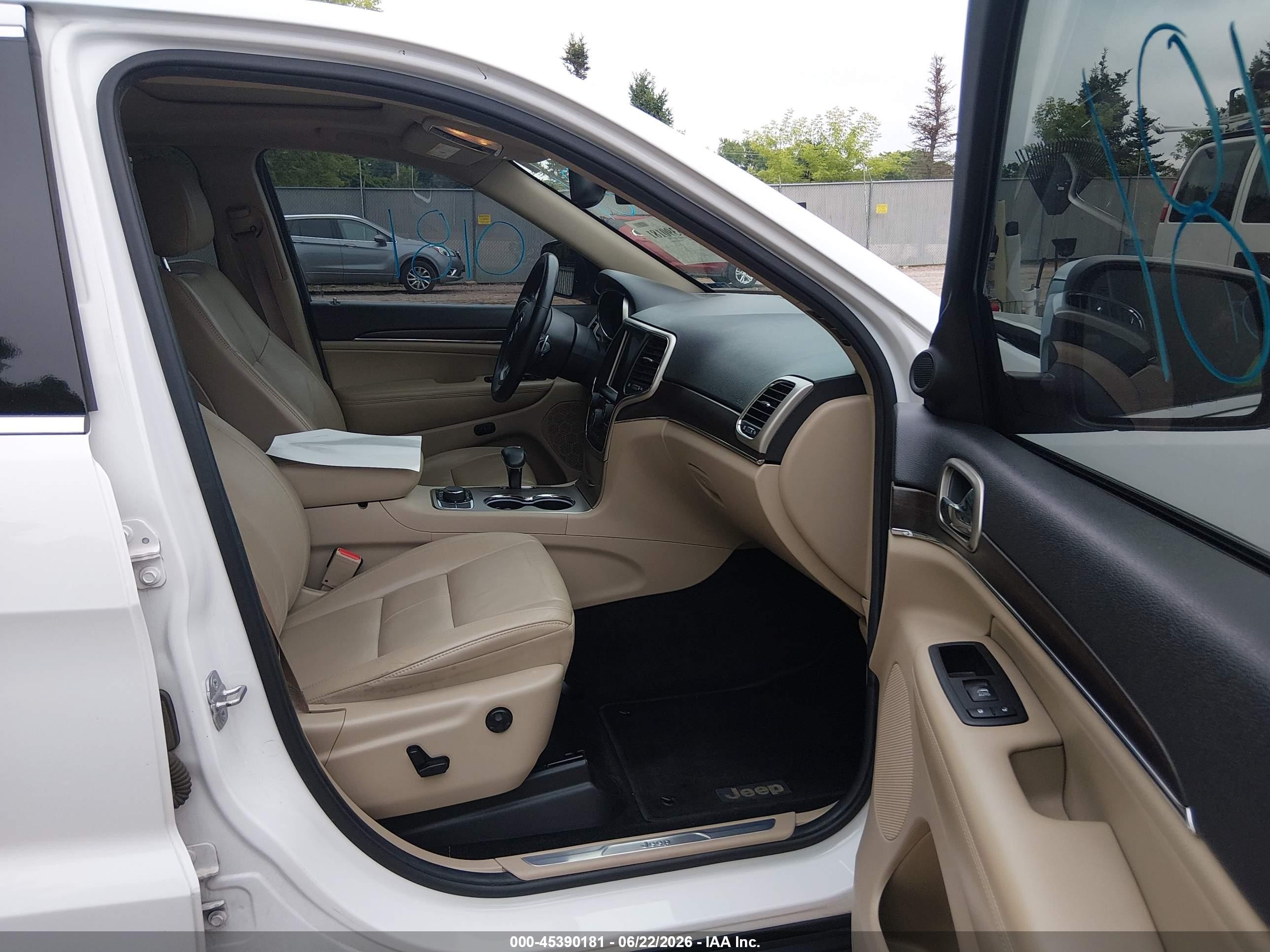 2014 Jeep Grand Cherokee Limited Белый vin: 1C4RJFBG3EC379485