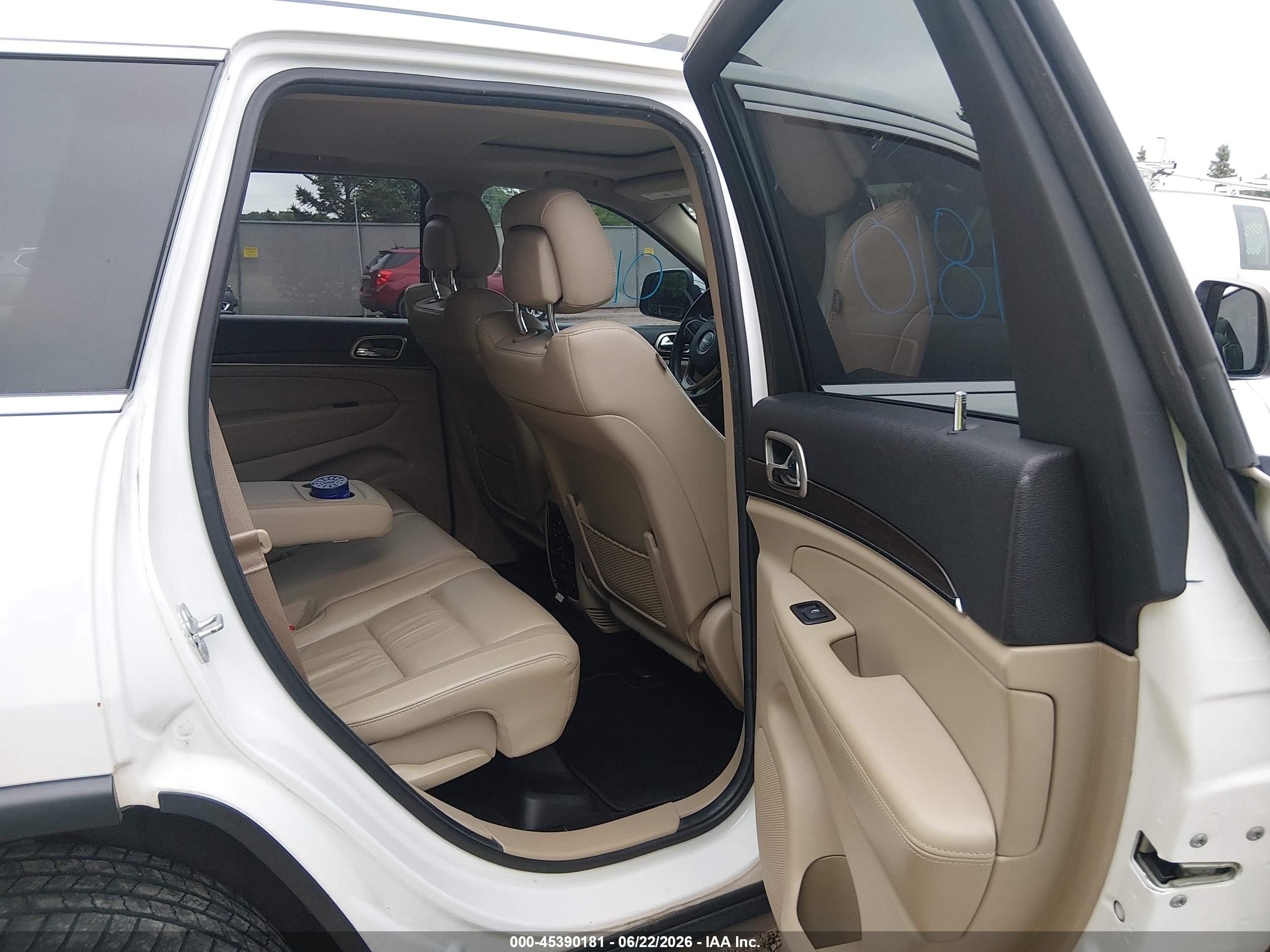 2014 Jeep Grand Cherokee Limited Белый vin: 1C4RJFBG3EC379485