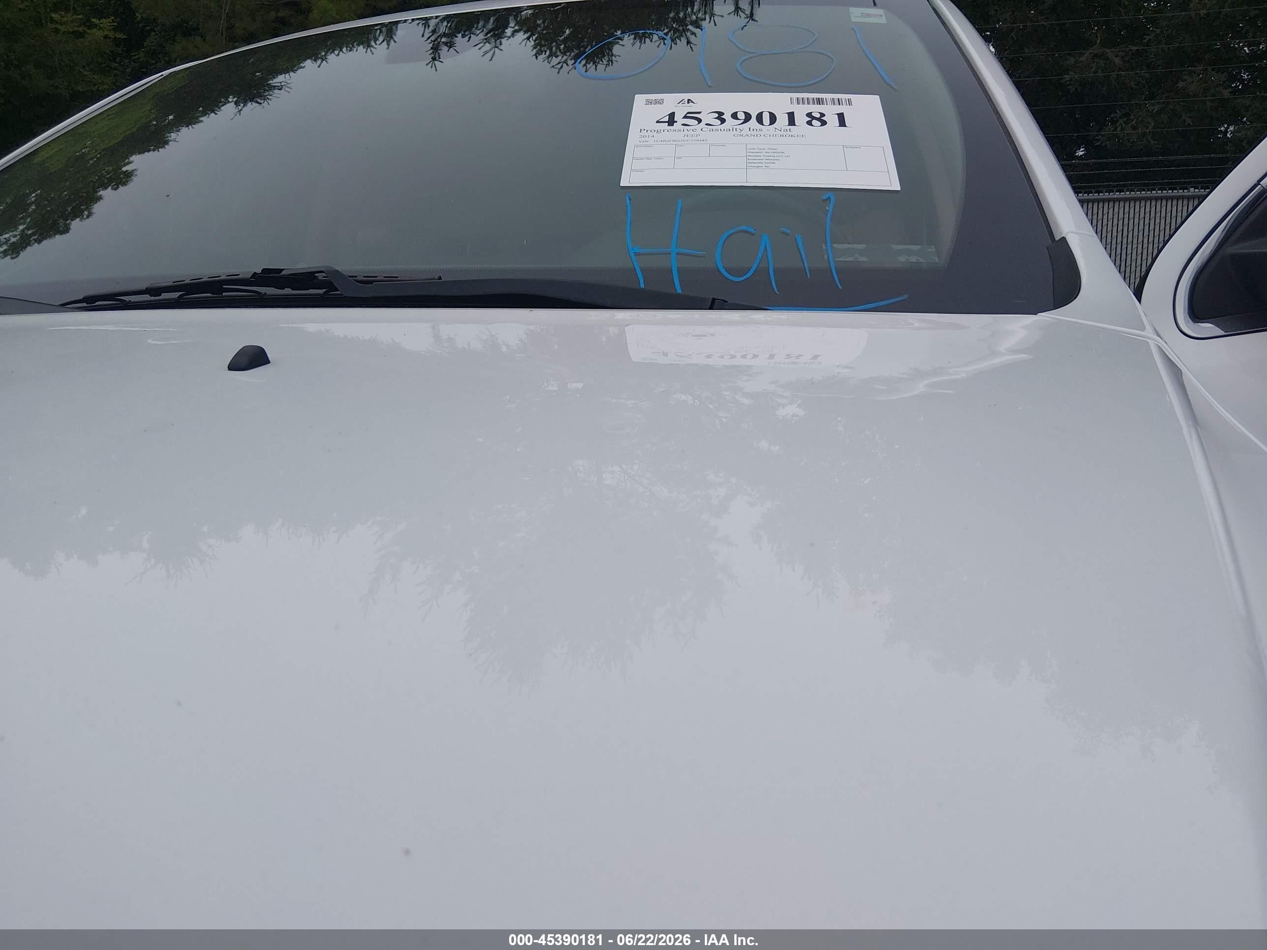 2014 Jeep Grand Cherokee Limited Белый vin: 1C4RJFBG3EC379485