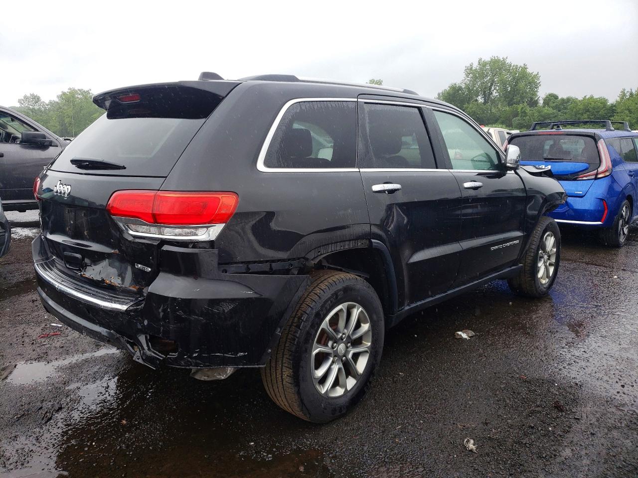 2014 Jeep Grand Cherokee Limited Black vin: 1C4RJFBG3EC395332