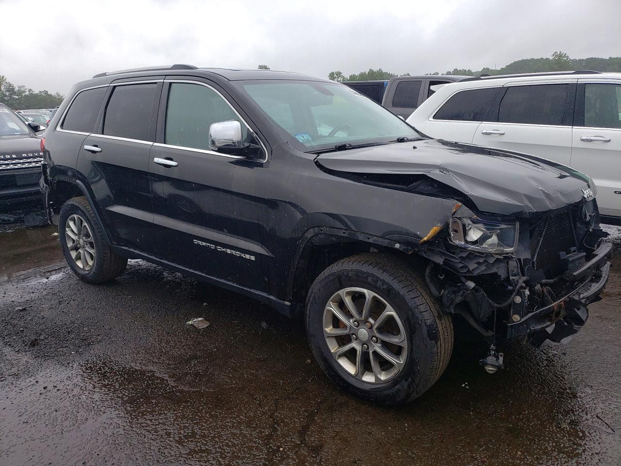 2014 Jeep Grand Cherokee Limited Black vin: 1C4RJFBG3EC395332
