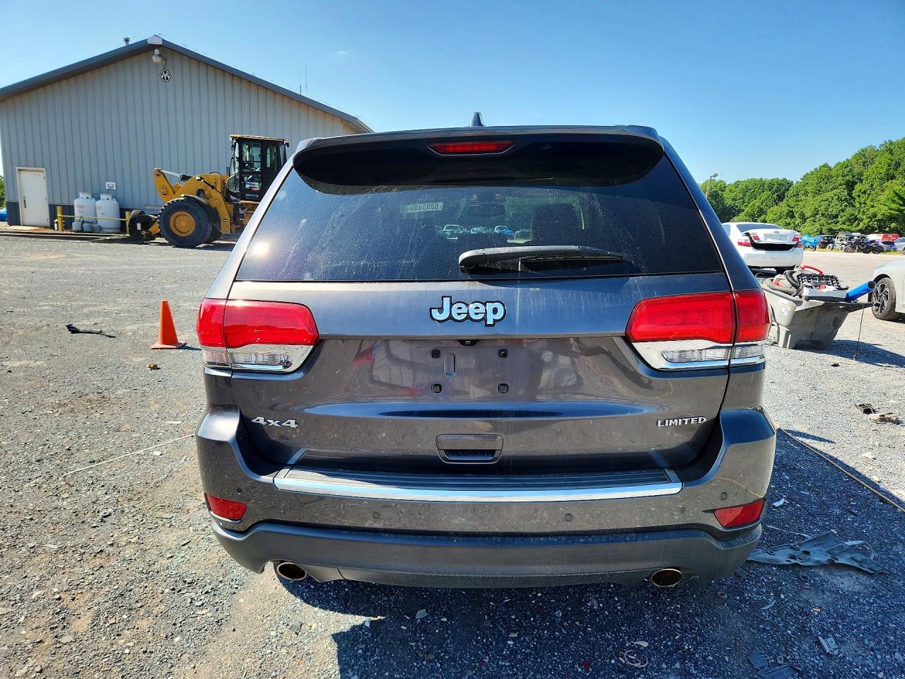 2014 Jeep Grand Cherokee Limited Gray vin: 1C4RJFBG3EC398330