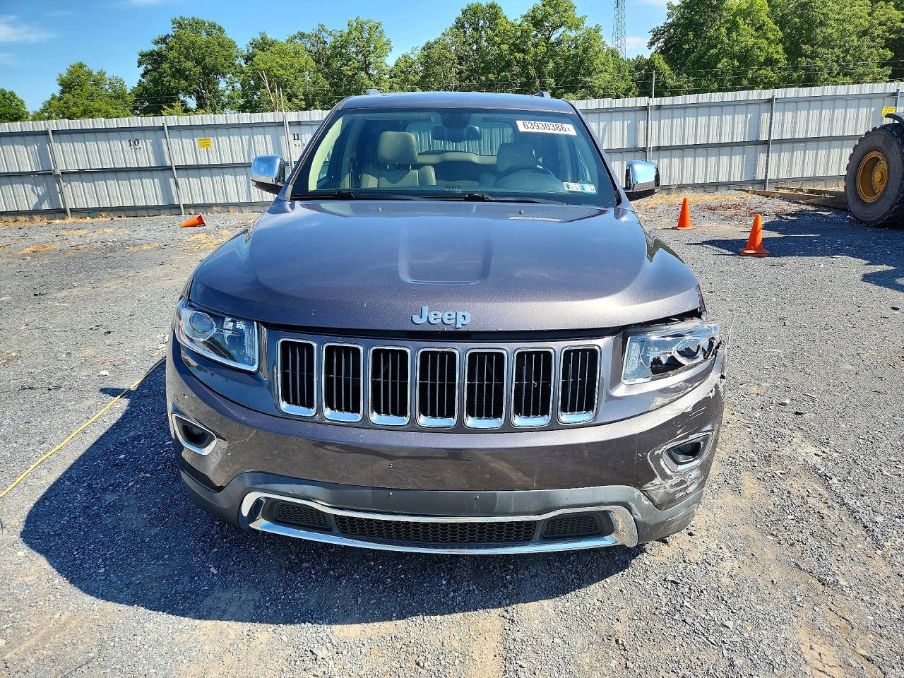 2014 Jeep Grand Cherokee Limited Gray vin: 1C4RJFBG3EC398330