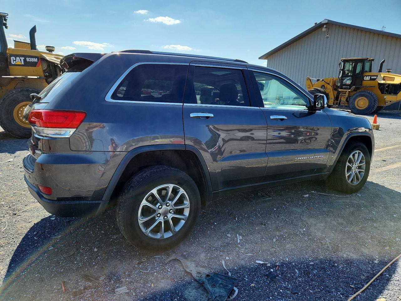 2014 Jeep Grand Cherokee Limited Gray vin: 1C4RJFBG3EC398330