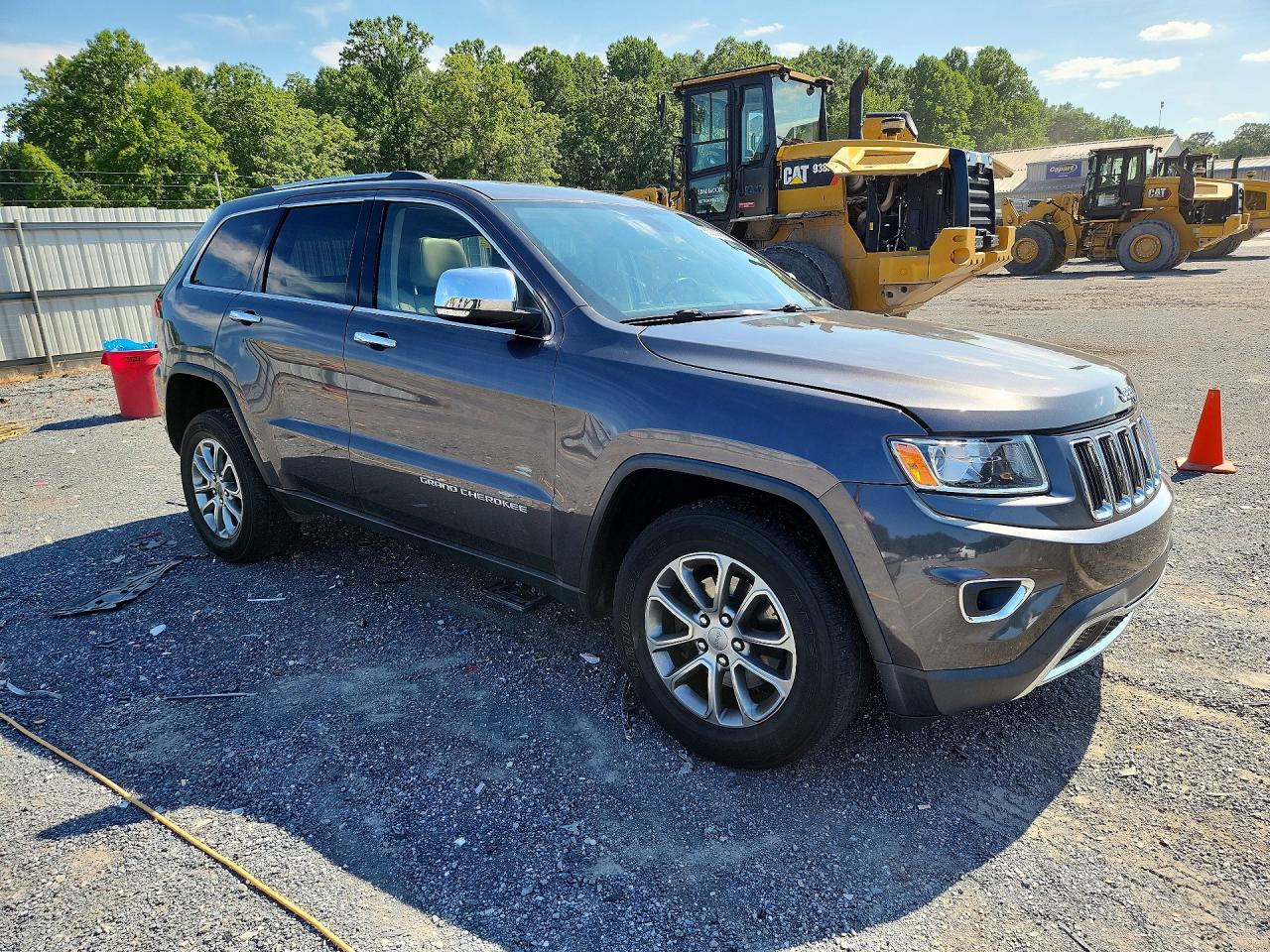 2014 Jeep Grand Cherokee Limited Gray vin: 1C4RJFBG3EC398330