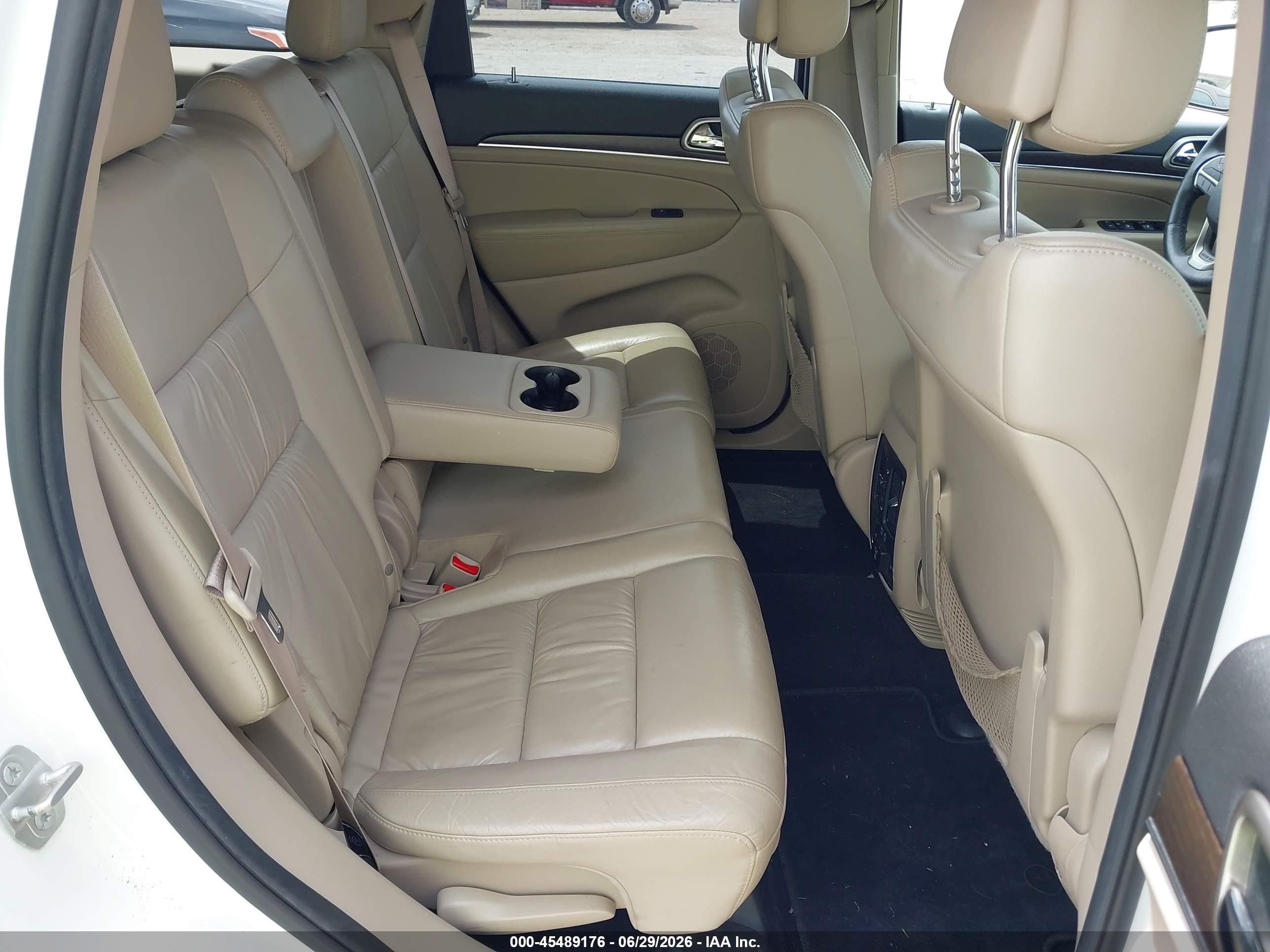 2014 Jeep Grand Cherokee Limited Белый vin: 1C4RJFBG3EC400044