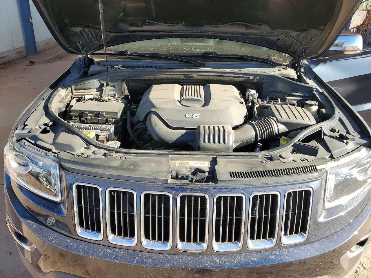 2014 Jeep Grand Cherokee Limited Gray vin: 1C4RJFBG3EC450894