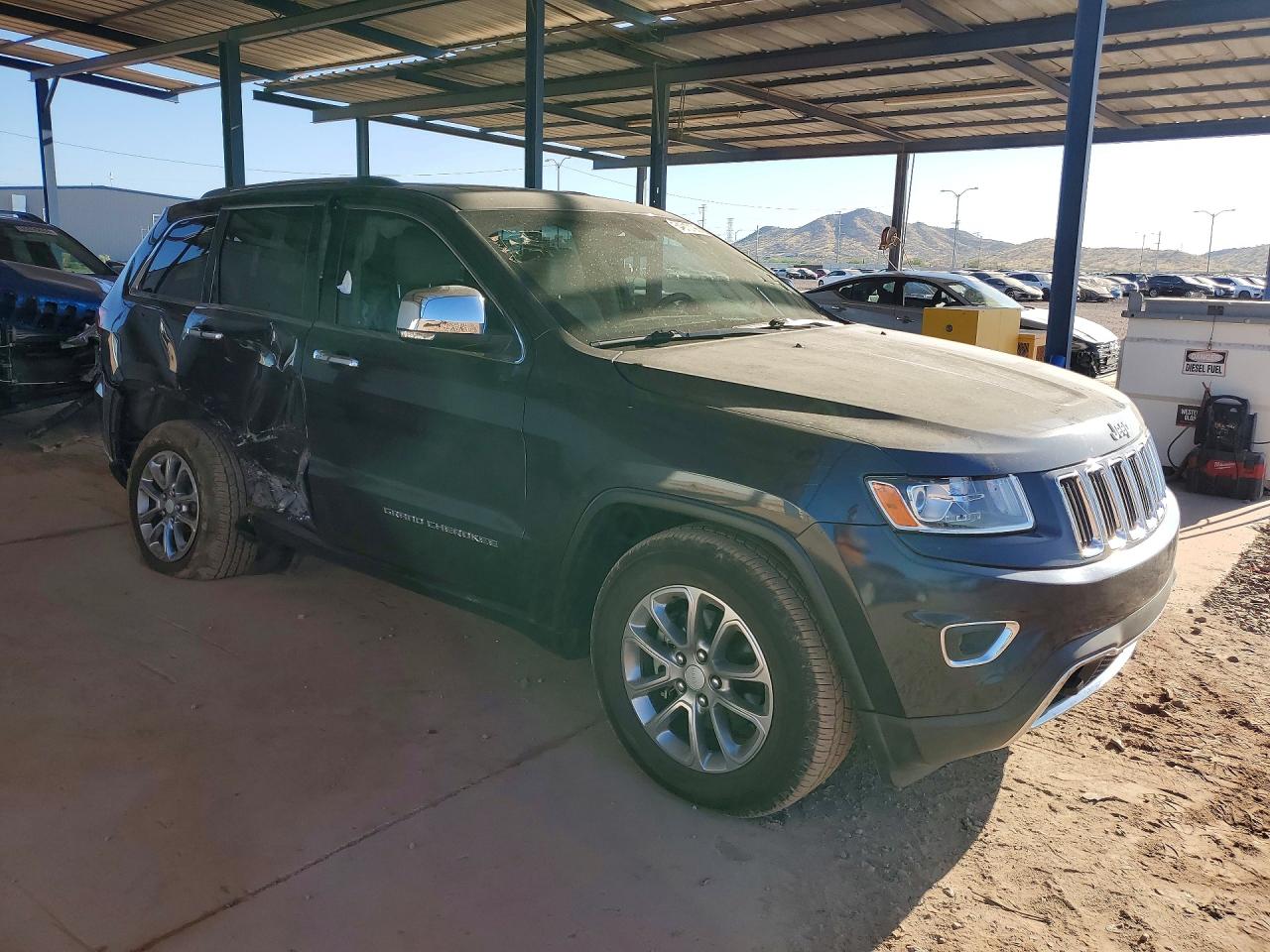 2014 Jeep Grand Cherokee Limited Gray vin: 1C4RJFBG3EC450894