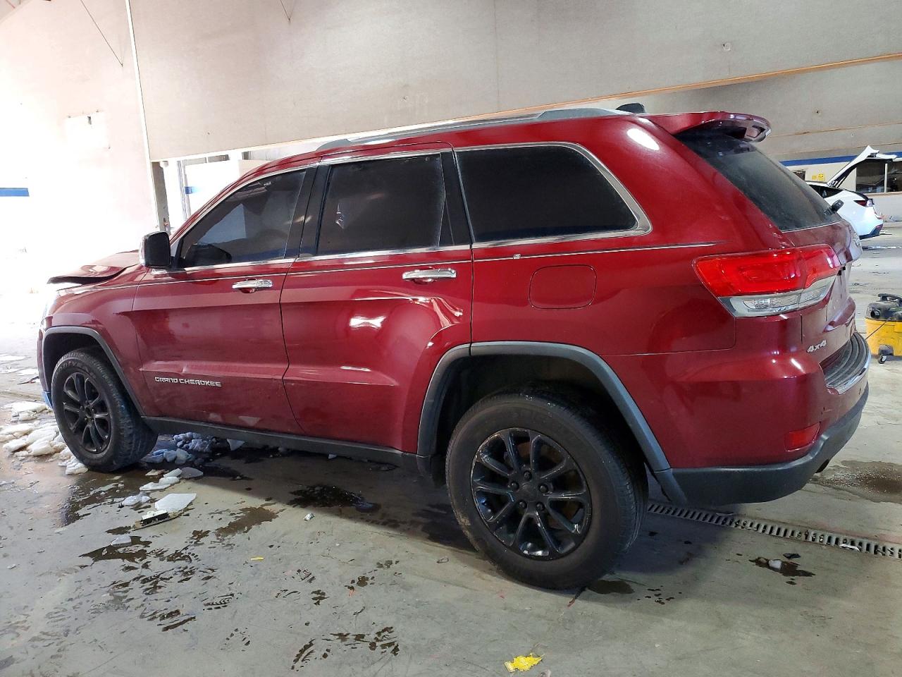 2014 Jeep Grand Cherokee Limited Burgundy vin: 1C4RJFBG3EC472345