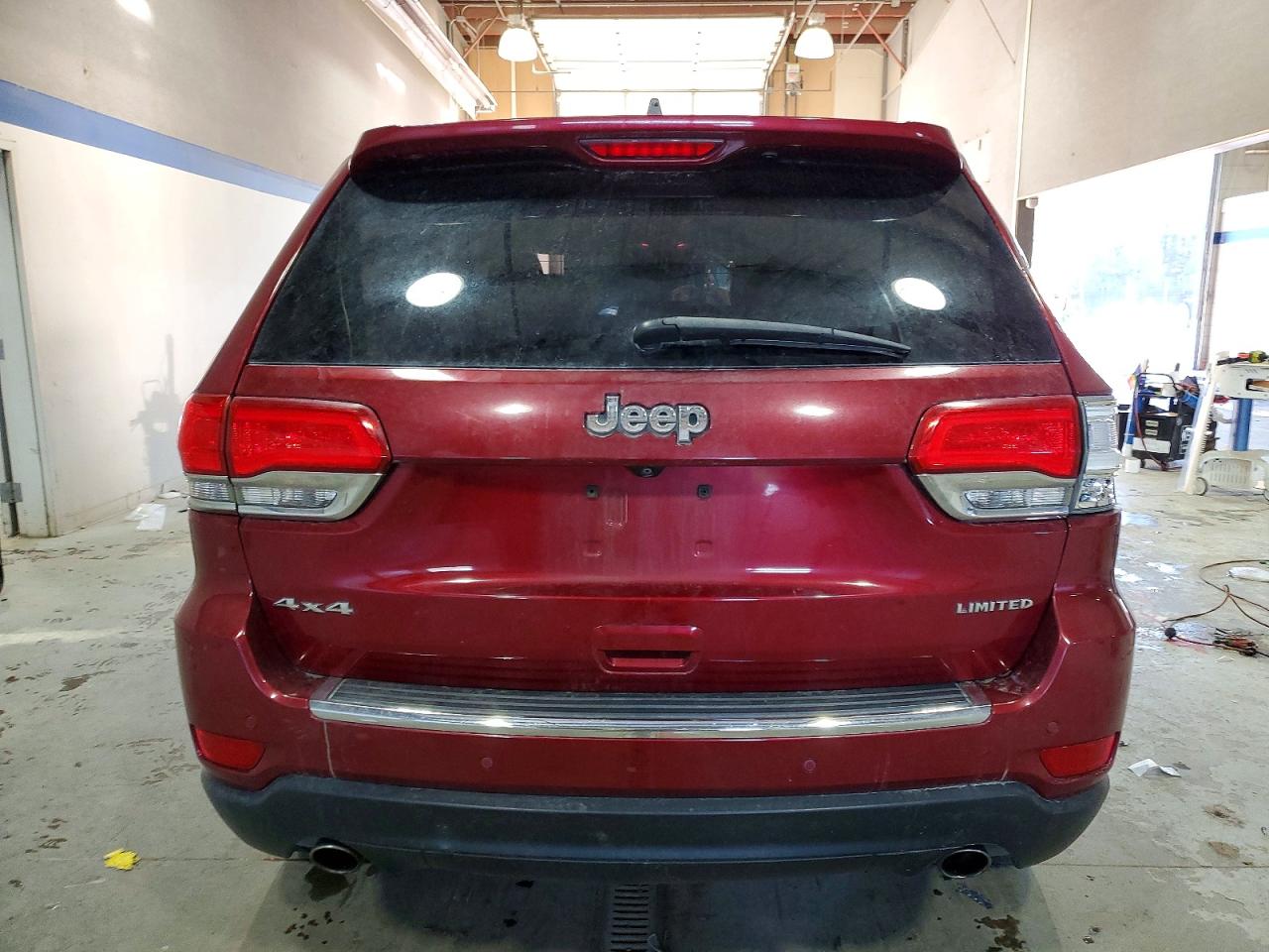 2014 Jeep Grand Cherokee Limited Burgundy vin: 1C4RJFBG3EC472345