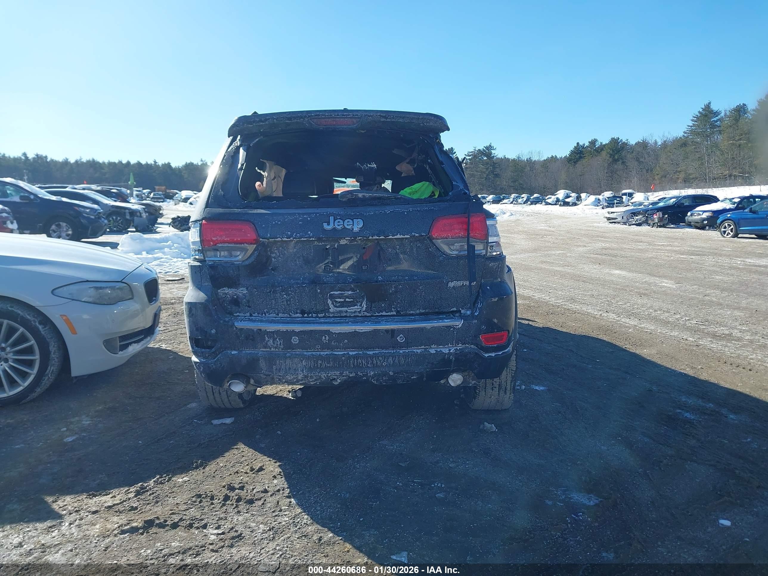 2014 Jeep Grand Cherokee Limited Black vin: 1C4RJFBG3EC483278
