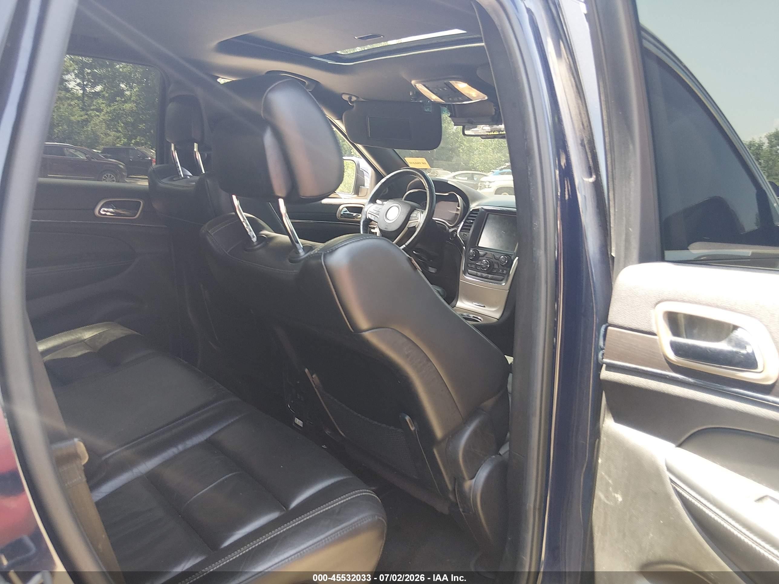 2014 Jeep Grand Cherokee Limited Blue vin: 1C4RJFBG3EC506168