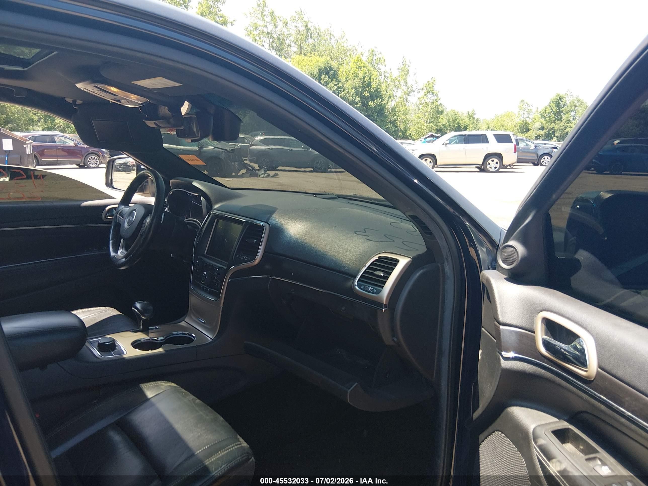 2014 Jeep Grand Cherokee Limited Blue vin: 1C4RJFBG3EC506168