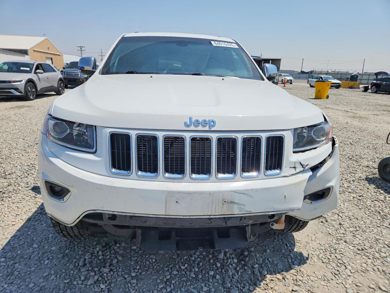 2014 Jeep Grand Cherokee Limited White vin: 1C4RJFBG3EC519096