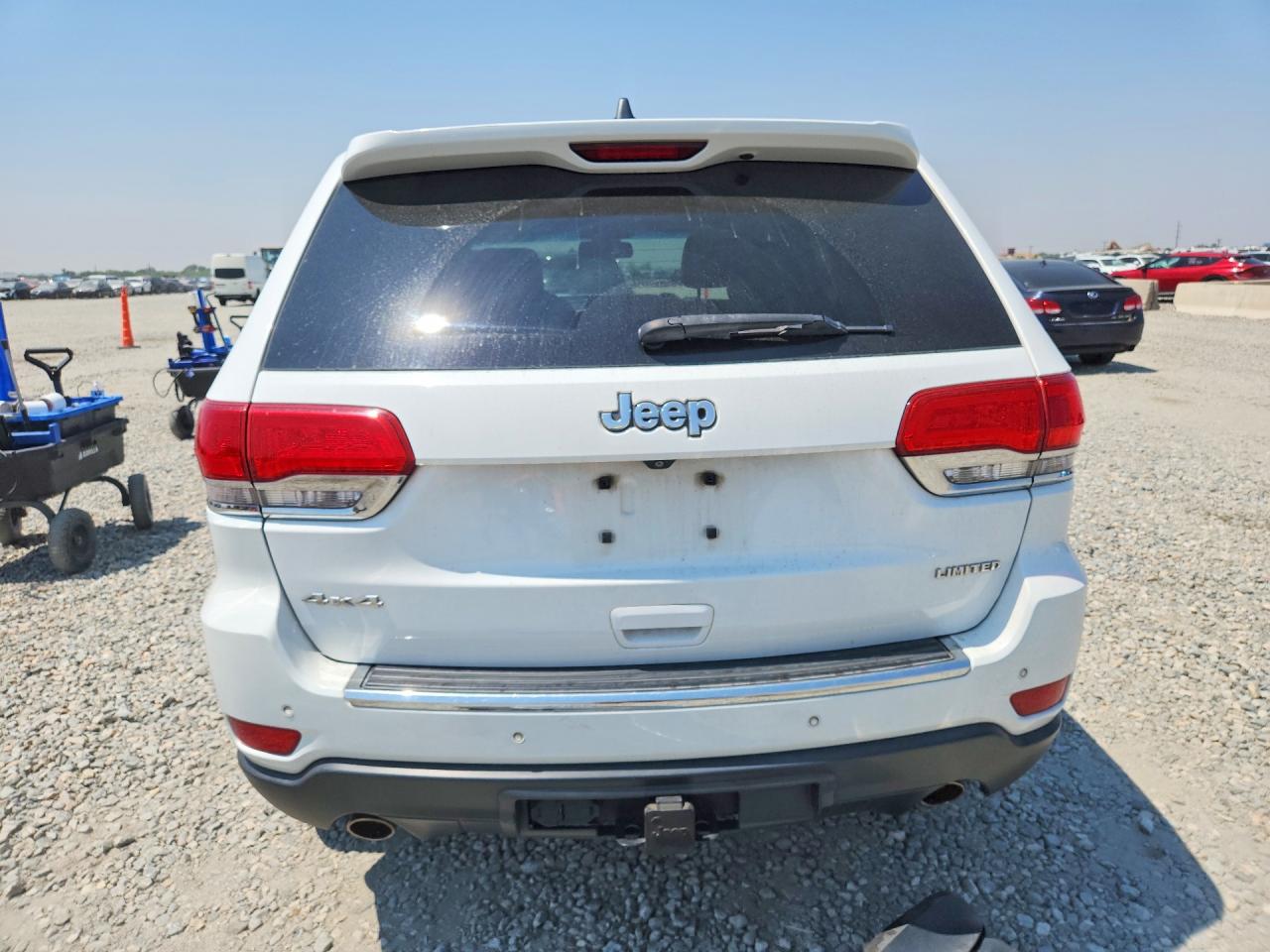 2014 Jeep Grand Cherokee Limited White vin: 1C4RJFBG3EC519096