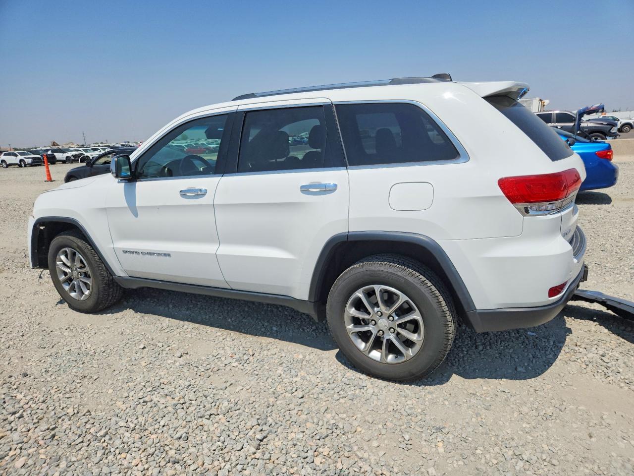 2014 Jeep Grand Cherokee Limited White vin: 1C4RJFBG3EC519096