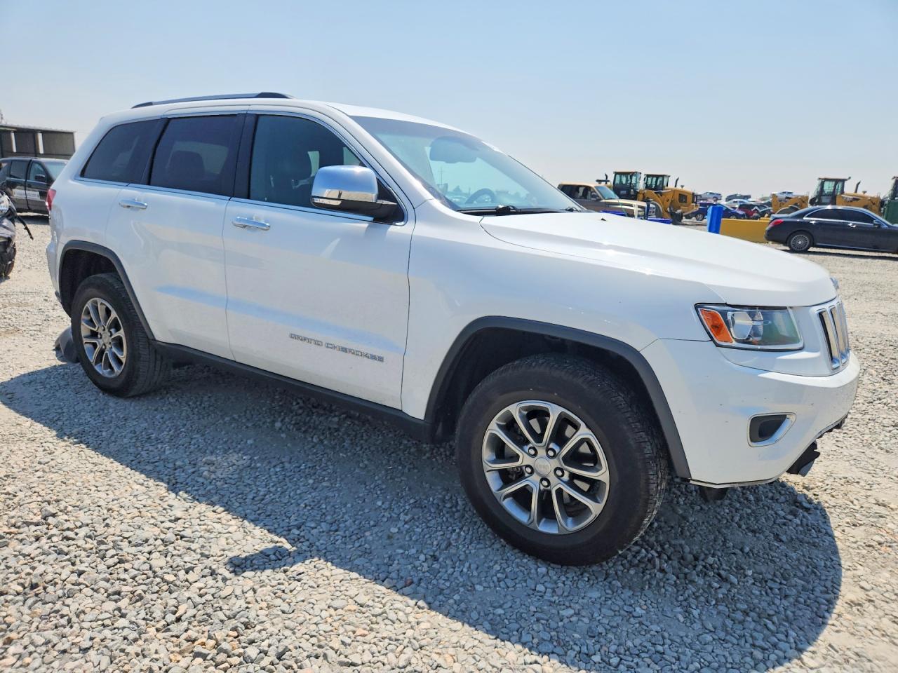 2014 Jeep Grand Cherokee Limited White vin: 1C4RJFBG3EC519096